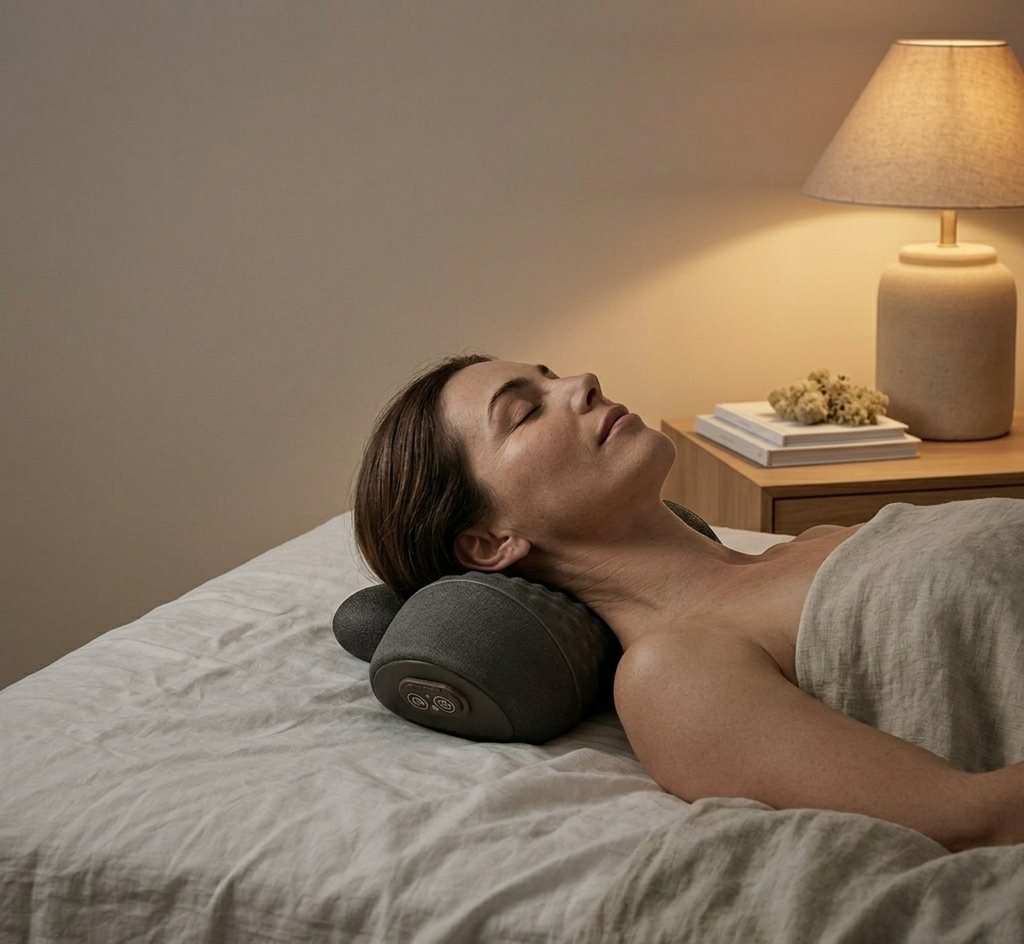 CoreMedic™ Cervi-Air Pro | Cervical Massage & Heat Therapy Pillow