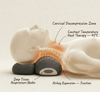 CoreMedic™ Cervi-Air Pro | Cervical Massage & Heat Therapy Pillow